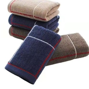 Serviette de toilette en coton style mode, douce et à séchage rapide, pour salle de bain, salon, salle de sport, hôtel, vente en gros, fabricant, couleur unie - Product Image 5