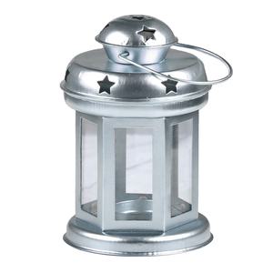 โคมไฟโลหะขนาดเล็กสำหรับตกแต่งเทศกาลคริสมาสต์,เชิงเทียนแบบโมร็อกโกแฮนด์เมดสำเนียงบ้าน - Product Image 1