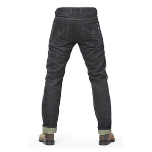 Pantalones Vaqueros de Mezclilla Transpirables Personalizados al por Mayor, de Cintura Alta, para Adultos, Ropa Deportiva Protectora para Carreras, para Hombre - Product Image 2