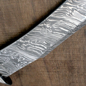 Cuchillo de Supervivencia Táctico Imperial Enterprises, Estilo Caza, Hoja Fija de Acero de Damasco, para Camping, Resistente, OEM - Product Image 4