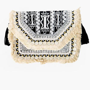 Handmade Made from Unique Vintage Clutch cum Sling Shoulder <b>Boho</b> Purse <b>Bag</b> for Women - Product Image 5