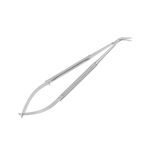 Durable Stainless Steel Manual Micro Spring Scissors Straight Sharp <b>Edge</b> Ophthalmic Microsurgery <b>Tool</b> - Product Image 2
