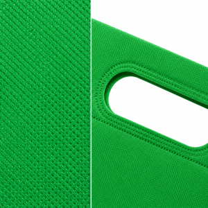 Bolsa Ecológica Reutilizable Verde Premium, Resistente, de Tela No Tejida, con Corte en D, para Compras, Directamente del Fabricante, para Envasado de Comestibles - Product Image 3