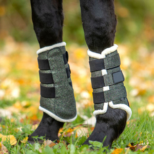 Customizable Horse Saddle Pads Set Comfortable Equine Care Tool with Fabric Lining Horse Riding Supplies Equestrian - Product Image 2