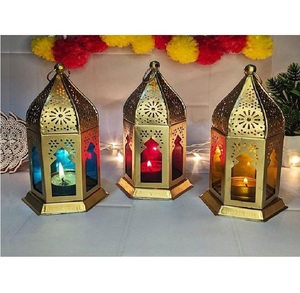 High Demanding Iron Glass Moroccan <b>Mini</b> <b>Lantern</b> Color Glass <b>Lanterns</b> <b>Lantern</b> Glass Candle <b>Lantern</b> <b>Lanterns</b> Color Glass <b>Lantern</b> - Product Image 1