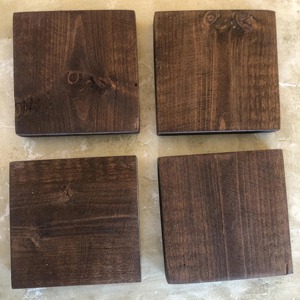 Posavasos de madera natural de alta calidad, diseño ecológico de HUMAYUN WORLD CRAFTS, posavasos de nogal. - Product Image 4