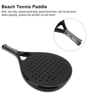 Professional CN Manufacturer Custom Carbon Fiber Padel Tennis Rackets High Quality Best Design Beach Tennis Padel Rackets - Product Image 3