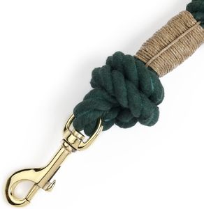 Luxury Handmade Braided Rope <b>Dog</b> <b>Leash</b> for Small <b>Dogs</b> – Organic Cotton Soft Strong Pet Lead - Product Image 2