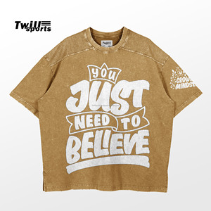 Camiseta Twillsports 2026 para Hombre, de Alta Calidad, Secado Rápido, Antiarrugas, Estampada, 100% Algodón, Tejido de Punto, Prelavada, Manga Corta - Product Image 2