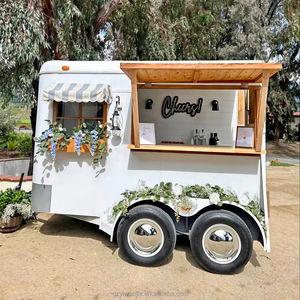 Carrito de Comida Personalizado para Aperitivos, Cerveza, Barbacoa, Donuts, Hotel, Remolque para Caballos, Camión de Comida, Bar Móvil, Pizza, Catering - Product Image 2