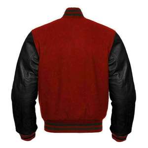 Custom Varsity <b>Jacket</b> Men’s Letterman <b>Jacket</b> Baseball Bomber <b>Jacket</b> College Streetwear <b>Jacket</b> OEM ODM Wholesale Manufacturer - Product Image 2