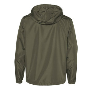 Veste coupe-vent à capuche pour homme, légère, respirante, zippée, imperméable, pour la course à pied et les activités de plein air - Product Image 4