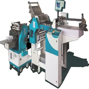 Vouwmachine 350 Mm A4 Desktop Handmatige Papiervouwmachine Met 18000 Productiecapaciteit