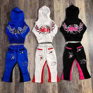 Mens Sporty Cotton Fleece Tracksuit Customizable OEM Sweatsuit by Waseem Impex Highly Demanded with Printed Technics - Product Image 2
