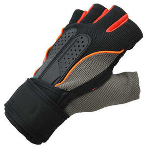Guantes Deportivos de Medio Dedo para Hombre, Antideslizantes de PU, Transpirables y Ventilados, para Fitness, Levantamiento de Pesas, Ejercicio, Running y Ciclismo, Venta al Por Mayor - Product Image 3