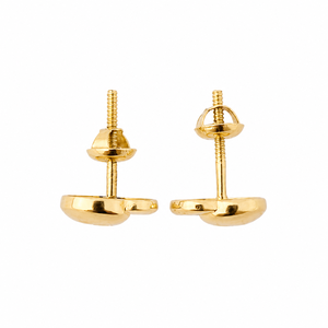 Pendientes de Diamantes en Forma de Corazón de Oro Rosa de 18K para Mujer, Acabado Pulido, Románticos, para Fiestas, Bodas, Uso Diario, Regalo, Joyería - Product Image 5