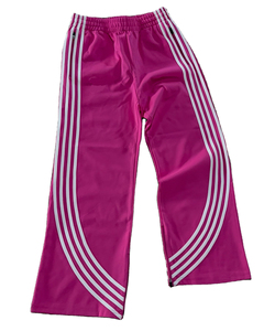 Pantalon de survêtement droit en coton pour homme, coupe décontractée, délavé, avec cordon de serrage, rayures latérales, jambe large, poids lourd, collection printemps - Product Image 2