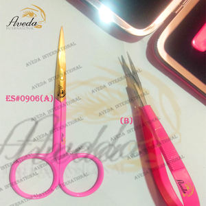 Pince à épiler pour extensions de cils en acier inoxydable japonais Rainbow, pointe lisse, poignée diamant, 90 degrés, logo personnalisé, testée à la main - Product Image 4