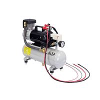 Portable 24V haute efficacité industriel résistant aux intempéries compresseur d'air 8L réservoir Long Cycle de service moteur de pompe à piston unique sans huile