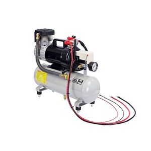 Portable 24V High Efficiency Industrial Weatherproof <b>Air</b> Compressor 8L Tank Long Duty Cycle Single Piston Oil-Free <b>Pump</b> Motor - Product Image 1