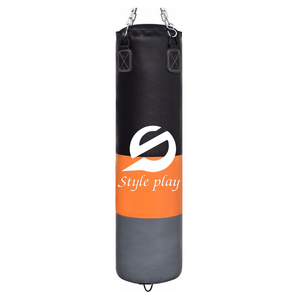Sac de frappe personnalisable de haute qualité pour l'entraînement de boxe, en matériau PU écologique, sac de frappe lourd - Product Image 2