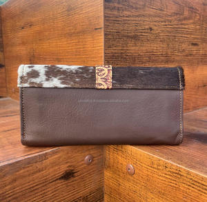 กระเป๋าสตางค์หนังวัวแท้สลักลายกระเป๋าคลัทช์เคสโทรศัพท์มีสไตล์สินค้าใหม่ขายดีกระเป๋าสตางค์หนังตะวันตกกระเป๋าสตางค์ดีไซน์พิเศษ - Product Image 5