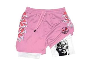 Shorts deportivos casuales de cintura elástica, transpirables y de secado rápido para verano, y shorts de playa para hombre, al por mayor. - Product Image 4