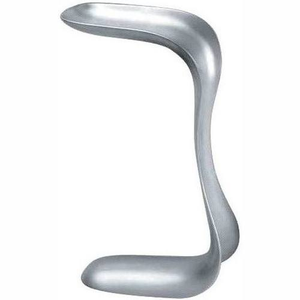 เครื่องมือตรวจภายในช่องคลอดขนาดใหญ่ ซิมส์ วัสดุสแตนเลส ใช้ซ้ำได้ สำหรับนรีเวชวิทยา ได้รับการรับรองมาตรฐาน CE ISO อุปกรณ์ผ่าตัดและเครื่องมือถ่างช่องคลอดสำหรับสูตินรีเวช - Product Image 6