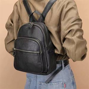 Mochila Mini de Cuero Genuino al por Mayor para Mujer, Bolsos y Maletas Pequeñas Personalizadas, Bolso de Lujo para Dama LSBP-0014 - Product Image 5