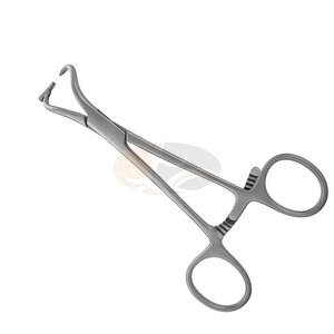 Forceps de réduction et de répositionnement osseux de qualité chirurgicale, en acier inoxydable, treize centimètres, instrument orthopédique - Product Image 1