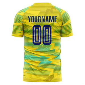 Maillot de football de qualité supérieure pour hommes, tissu léger et respirant, coupe confortable, entraînement professionnel, match, manches courtes - Product Image 2