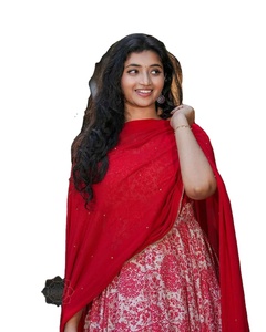 Summer Trending 2024 Best Color Flair Full Anarkali Design V Neck Fancy Dress para damas y niñas Wear - Product Image 1