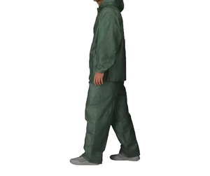 Men's Waterproof Rain Suit Jacket & Trouser Suit <b>Raincoat</b> for Men & Women Outdoor All Sport Waterproof Breathable Suit - Product Image 2
