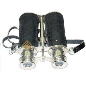 Jumelles Vintage, boîte en bois, design unique, finition bois, cadeau en laiton Maritime - Product Image 5