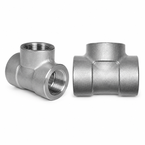 ข้อต่อท่อเหล็กกล้าคาร์บอนแบบฟอร์จ ชนิดเกลียวเชื่อม NPT BSPT ระดับ 2000 ถึง 9000 แรงดันสูง ASME B16.11 ASTM A105 - Product Image 1