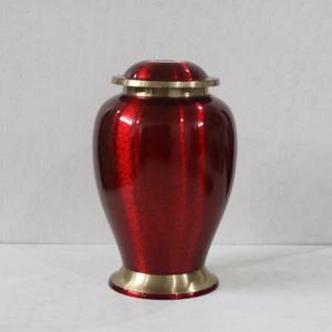 Urnes funéraires en laiton de qualité supérieure pour cendres humaines, motif et couleur personnalisés, urne en laiton artisanale, urnes pour cendres d'adultes en laiton, vente en gros - Product Image 2