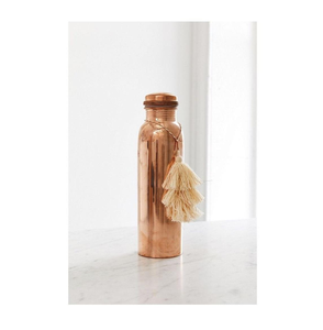 Botella de agua de cobre de bajo precio, botella de cobre de diseño, resistente, genuina, de la mejor calidad en India, más vendida. - Product Image 2