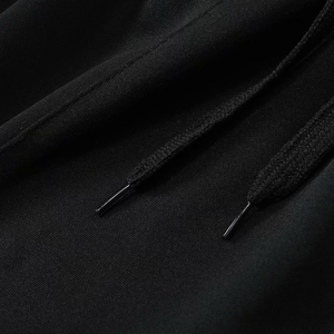 2026 Men's Black Sweatpants With Blue And Pink Side Stripes Elastic Waist Casual Joggers Breathable Knitted Pants Spring Style - Product Image 4
