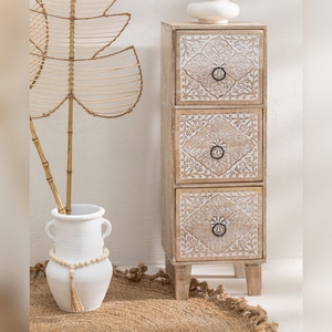 ตู้ลิ้นชักไม้มะม่วงแวนดาน่า แอมเบอร์ คอนทัวร์ - Product Image 1