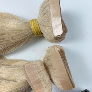 Extensions de cheveux naturels vietnamiens de qualité supérieure, 100g, prix de gros, ruban adhésif invisible NASA, toutes couleurs, 60 cm - Product Image 1