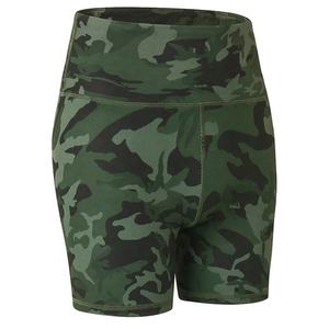 Wholesale Fitness Compression Sports <b>Shorts</b> Custom <b>CamouFlage</b> Print <b>Women's</b> Seamless Yoga <b>Shorts</b> High Waist Compression Pants - Product Image 2