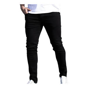 Vente directe d'usine, pantalons pour hommes, pantalons en denim décontractés pour hommes, coupe slim, jeans stretch style streetwear, très populaires - Product Image 1