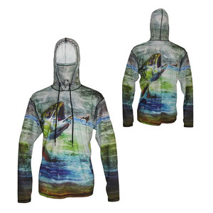 Top Quality Men Fishing Hoodies Adult Wear Hot Selling Comfortable Cheap rate Breathable Fishing Hoodies with Custom Logo/<b>design</b> - Product Image 3
