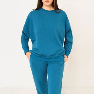 Sweat-shirt à manches longues et col rond pour femme, pull ample et décontracté pour femme, sweat-shirt pour femme - Product Image 6