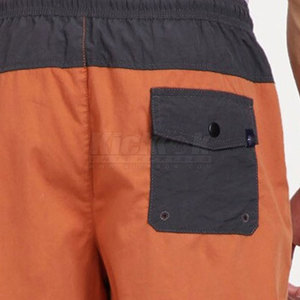 Pantalones Cortos Casuales de Moda para Hombre, 100% Algodón, Sólidos, de Secado Rápido, Cintura Media, Cierre con Cordón, Corte Relajado para Viajes de Verano y Días de Playa - Product Image 6