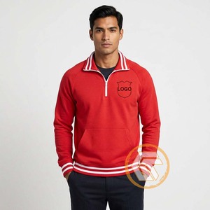 เสื้อสเวตเชิ้ตคอกลมผ้าฟลีซคอตตอน 100% แบบกำหนดเอง ปักลาย ระบายอากาศ แห้งเร็ว สำหรับฤดูหนาว เหมาะสำหรับผู้ชาย - Product Image 4