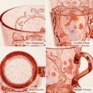 [Holar] Tasse en plastique pour enfant, femme et famille, de haute qualité, fabriquée à Taïwan, 10 oz, incassable, réutilisable, mignonne - Product Image 4