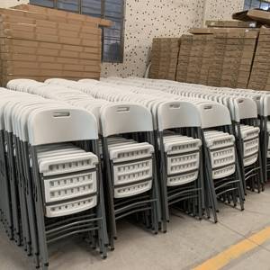 Sedia Pieghevole in Plastica Resistente <span class=keywords><strong>per</strong></span> Uso Commerciale, Portatile, Bianca, <span class=keywords><strong>per</strong></span> Hotel, <span class=keywords><strong>Sala</strong></span> <span class=keywords><strong>da</strong></span> <span class=keywords><strong>Pranzo</strong></span>, Soggiorno, Eventi, Feste e Matrimoni - Product Image 1