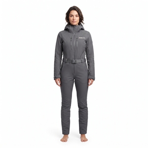 <b>Women</b>’s <b>One</b> <b>Piece</b> Winter <b>Ski</b> <b>Suit</b> Warm Waterproof Windproof Hooded Zipper Snowboarding Outdoor Wear - Product Image 6