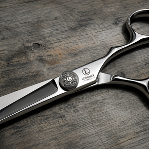 NYBL-55 5.5inch Straight <b>Left</b>-<b>handed</b> <b>Scissors</b> JAPAN 440C Sharp 58-59HRC Hardness Stainless Steel Handle Barber Shears Hair 28 - Product Image 5